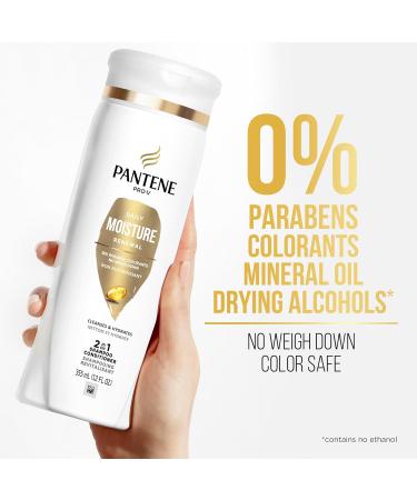 Buy Pantene PRO-V Daily Moisture Renewal 2 in 1 Shampoo + Conditioner - 12 oz | International Shipping Available - Buy Online on GoSupps.com