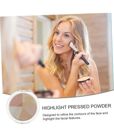 FRCOLOR 1 Box Highlight Powder Face Powder Foundation Shimmer Powder for Face Brighten Glitter Powder 1 count (Pack of 1) As Shown - Buy Online on GoSupps.com