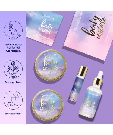 PEARLWORLD Spa Gift Set for Women | 12-Piece Aromatic Bath & Body Lotion Gift Basket for Teen Girls | Perfect International Gift Box - Buy Online on GoSupps.com