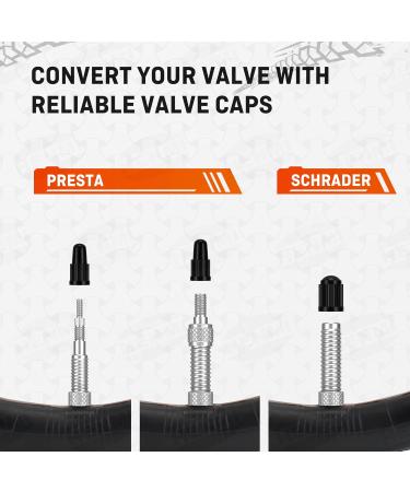 Henmi Bicycle Valve Adapter Set - Universal Fit for All Valves Includes Auto French Air Pump Ball Needle & Compressor Adapters with Sorting Box - Buy Online on GoSupps.com