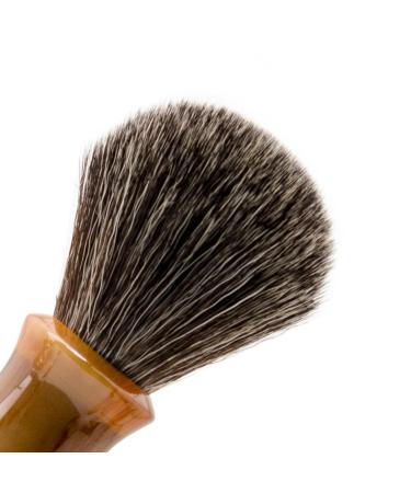 Harilla Luxurious Handmade Razor Brush for Beard Shaving - Resin Grip & Shaving Cream Brush for a Perfect Personal Shave - Buy Online on GoSupps.com