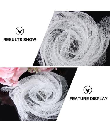 Masque Facial Gaz Blanc Jetable pour Salon de Beaut Doux et Pratique pour Soins Du Visage Couvrant Yeux Nez Bouche Usage Quotidien et Professionnel - Buy Online on GoSupps.com
