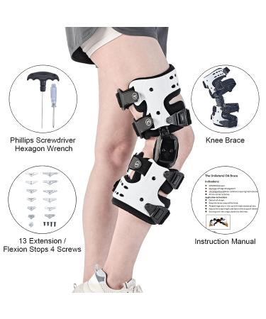 RISURRY OA Unloader Knee Brace for Arthritis Pain Relief | Osteoarthritis Support | Bone on Bone Joint Pain Relief | Medial/Lateral Degeneration Brace | Universal-Right Leg - Buy Online on GoSupps.com
