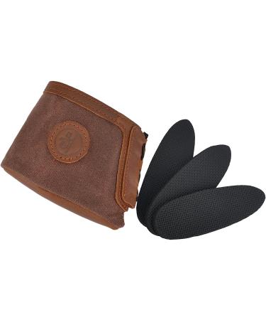 WAYNE'S DOG Genuine Leather Recoil Pad Extension for Shotguns & Rifles - Coffee - Buy Online on GoSupps.com