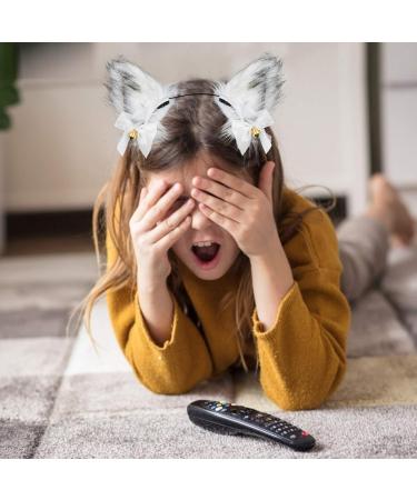 Lurrose 1pc fox ears headband wolf ears headband cosplay Fox Wolf Cat Dog Ears Headbands wolf ear headband hair bands for women hair fox headband props white artificial make up women's - Buy Online on GoSupps.com