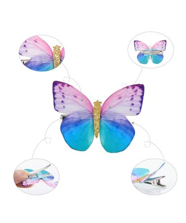 Buy Hifot Butterfly Hair Clips for Girls - 10 Pieces of Cute Hairpins & Bows | Stylish Children s Hair Accessories & Headbands for All Ages - Buy Online on GoSupps.com
