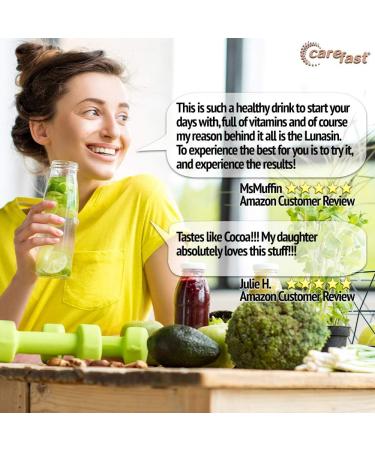 Carefast Stay Planted Vanilla Flavored Plant-Based Protein Powder - 2lb Tub | Non-GMO Soy, 13g Protein | Low Carb Vegan Shakes - Buy Online on GoSupps.com