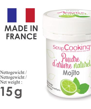 Natural Food Flavor Powder Mojito Flavor 15 g - Buy Online on GoSupps.com
