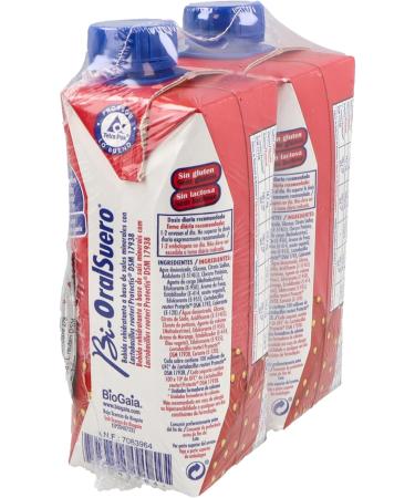  Casen Casen Bioralsuero Fraise 2 x 330 ml - Buy Online on GoSupps.com