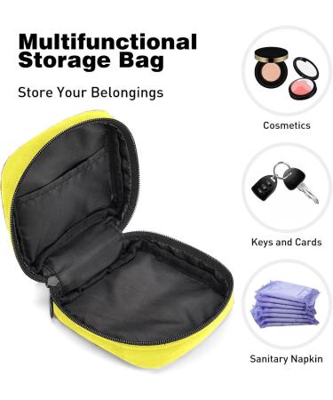 Women's Portable Period Kit - Bonds Storage Pockets Stillpad Halter Sushi Yellow - Essentials for Girls - Buy Online on GoSupps.com