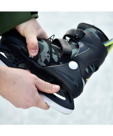 K2 Boys Raider Ice Skates - Green Yellow - Size 29 EU | International Shipping Available - Buy Online on GoSupps.com