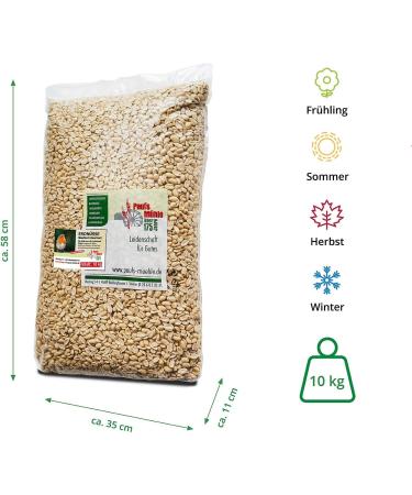 Paul's M hle White Peanuts - Blanched Peanut Kernels 10 kg | Premium Quality for International Shipping - Buy Online on GoSupps.com