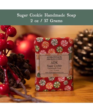 Sugar Cookie Scent All Natural Soap Bar - Vegan Organic Plant-Based | USA Made Soap for Dry & Sensitive Skin - Buy Online on GoSupps.com