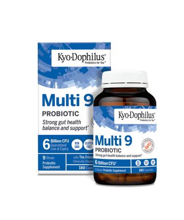 Kyolic Kyo-Dophilus 9 Intestinal Balance & Immune Support 180 Capsules