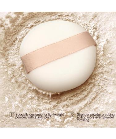 Pressed Powder Primer Matte Translucent Fixing Powder 10g Durable Light Portable Compact Translucent Fixing Powder for Long Lasting Makeup Anulely Transparent Color - Buy Online on GoSupps.com