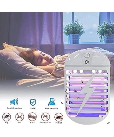 Led Uv Light Lamp Mosquito Killer Lamp Indoor Electronic Mosquito Repellent Killer Anti Killer Bug Trap for Living Room Bed Boom Kitchen Black Friendly321 - Buy Online on GoSupps.com