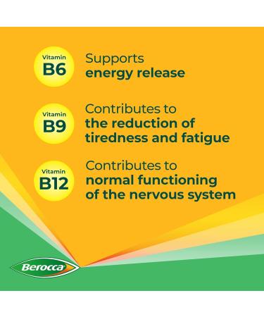 Berocca Immuno Effervescent Tablets - 11 Vitamins & Minerals for Immune Support, Energy Release - 15 Tablets - Buy Online on GoSupps.com