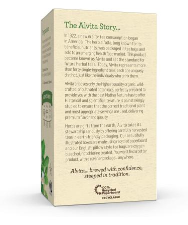 Alvita Organic Green Tea - 24 Bags x 3 Pack | Premium Quality & Healthy Brew - Buy Online on GoSupps.com
