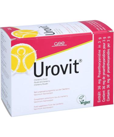 Urovit Cranberry Powder 30x3g - Natural Support for Urinary Health | Worldwide Shipping - Buy Online on GoSupps.com