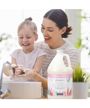 Ginger Lily Farms Botanicals Conditioning Liquid Hand Soap Refill 100% Vegan & Cruelty-Free Vanilla Sugar Bliss Scent 1 Gallon (128 fl oz) - Buy Online on GoSupps.com
