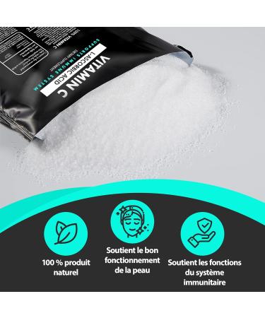 Nature Diet - Vitamin C | Powder | L-ascorbic acid | Antioxidant - 500 g - Buy Online on GoSupps.com