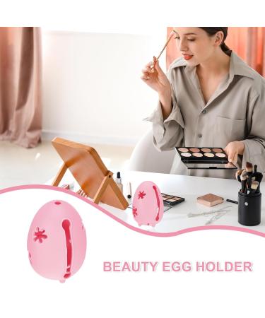 VOCOSTE Beauty Egg Holder - Pink Makeup Sponge Case for Easy Storage & Organization | Perfect Cosmetic Egg Holder - Buy Online on GoSupps.com