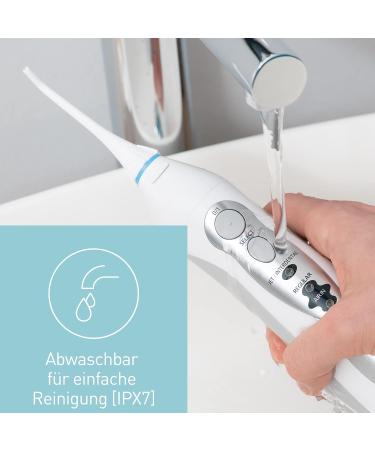 Buy Panasonic EW1411H845 Cordless Oral Irrigator with Charging Station | 3-Stage Water Jet Intensity & Interdental Mode - International Shipping Available - Buy Online on GoSupps.com