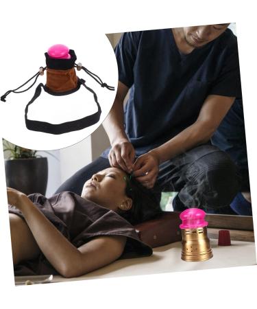 Lurrose Moxibustion Box Set - Copper Moxa Container & Stick Holder | MOXIBUSTION Bundle 9x6.5cm | International Shipping Available - Buy Online on GoSupps.com