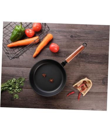 Ciieeo Pan Frying Egg Skillet Nonstick Omelette Skillet Stainless Steel Skillet Non Stick Cookware No Stick Mini Griddle Metal Cooking Utensils Wok Omelette Plate Crepe Wooden - Buy Online on GoSupps.com