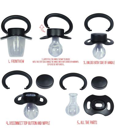 Littleforbig Adult Pacifier Nipple Value Pack - Premium Quality & Big Comfort - Buy Online on GoSupps.com