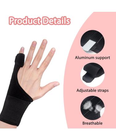 Xumann Little Finger Splint - Right or Left Hand Pinky Finger Knuckle Splint for Pain Relief, Arthritis, Tendonitis - Buy Online on GoSupps.com