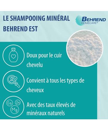 Behrend Homecare - Mineral Shampoo for Psoriasis Scalp Seborrheic Dermatitis Shampoo - Gentle Eczema Shampoo for All Hair Types & Daily Wash (250ml) - Buy Online on GoSupps.com