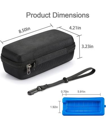 RAIACE Insulin Pen Carrying Case with Ice Brick - Portable Cooler Bag for Diabetes | Protective Case with Mesh Pocket for Accessories - Buy Online on GoSupps.com