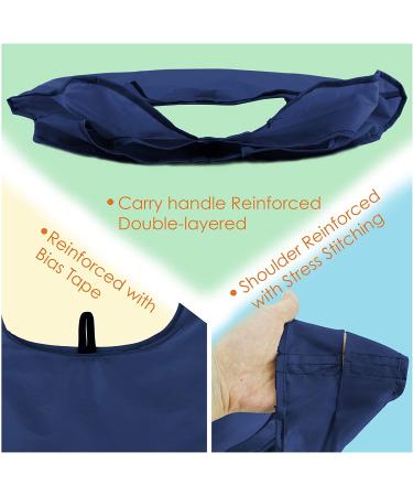 BeeGreen 12 Pack Bulk Reusable Grocery Bags - Durable, Machine Washable, X-Large 50LBS Capacity - Heavy Duty Folding Bags in Multicolor with Zipper Storage Bag - Buy Online on GoSupps.com