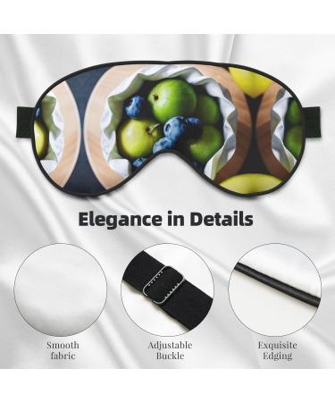 Fruit Picture Print Ultra-Soft Light-Blocking Eye Mask | Optimal Comfort & Restful Sleep - International Shipping Available - Buy Online on GoSupps.com