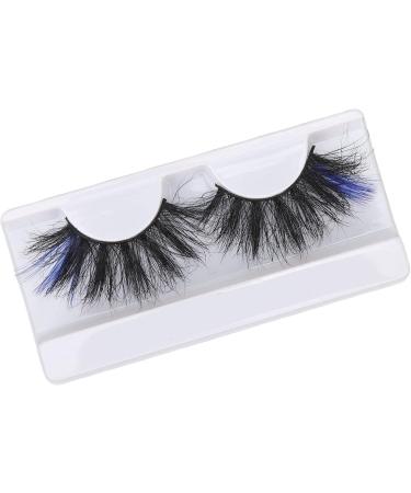 1 Pair Colored Lashes 5D False Lashes Eyelashes Wispies Fluffy Eyelashes Dramatic Strip Lashes for Cosplay Costumes Fake Eyelashes 25mm (71A-3C) - Buy Online on GoSupps.com