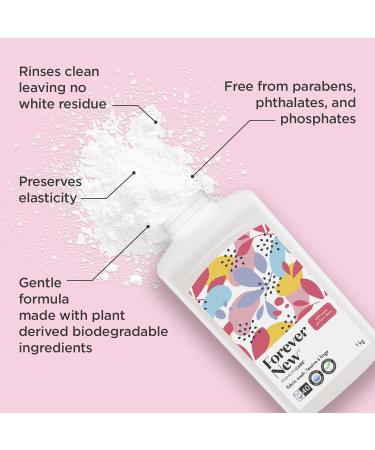 Forever New Natural Laundry Detergent Powder Eco-Friendly Laundry Powder for Delicate Fabrics Phosphate-Free Washing Powder Gentle Powdered Laundry Detergent HE Compatible Scented 40 Washes 1 Kg Scented 1 kg (Pack of 1) - Buy Online on GoSupps.com