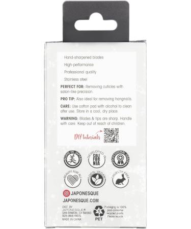 JAPONESQUE Cuticle Nipper - Ultra-Sharp Stainless Steel Blades for Hangnails & Cuticles Anti-Slip Grip for Precision & Comfort - Shop Internationally - Buy Online on GoSupps.com