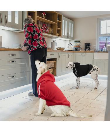 Ranypet 2-Piece Dog Hoodies for Large Dogs - Warm Sweatshirts for Medium & Large Breeds (3XL - Chest 55cm Back 40cm) - Buy Online on GoSupps.com