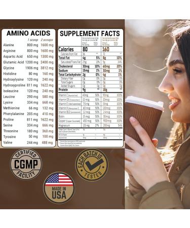 Collagen Keto Creamer Powder Coconut MCT Peptides Unflavored Hydrolyzed B12 Magnesium (24.44 Ounces (Pack of 2)) Keto Creamer 12.22 Ounce (Pack of 2) - Buy Online on GoSupps.com