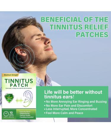 Natural Herbal Tinnitus Relief Patches - 48 Pcs - Improve Hearing & Relieve Discomfort - Buy Online on GoSupps.com