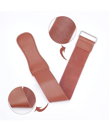 GORGECRAFT 2Pcs 19x2Inch Straight Razor Strop Leather Sharpening Straps - Barber Shop Supplies for Men - Buy Online on GoSupps.com