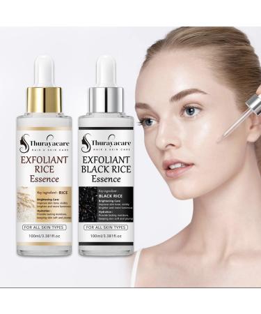 Peeling Shot Glow Rice Ampoule Duo 2-Piece Day & Night Set Exfoliating & Hydrating Rice Serum for Face & Body Brightening & Repair Formula for All Skin Types - Buy Online on GoSupps.com