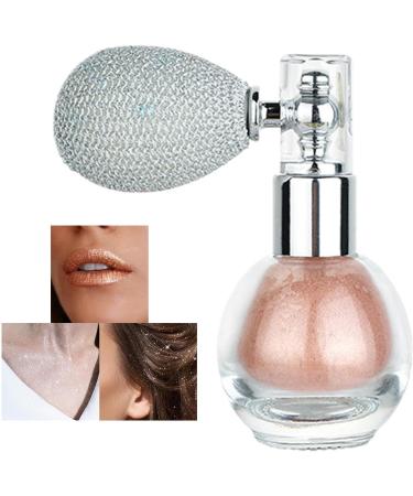 Highlighter Powder Spray Nourishing Shimmer Powder for Face and Body Young Girls Beauty Products for Home Working Gathering Shopping Dating Traveling Maijia 3# - Buy Online on GoSupps.com