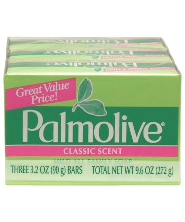 Palmolive Bath Bar Soap 3.2 oz.. Bars 3-Count