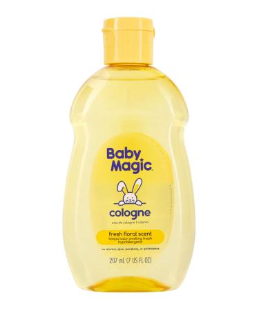 Baby Magic Cologne Hypoallergenic & Alcohol-Free Free of Parabens, Phthalates, Sulfates and Dyes Fresh Floral Scent 7 Fl Oz 7 Fl Oz (Pack of 1)