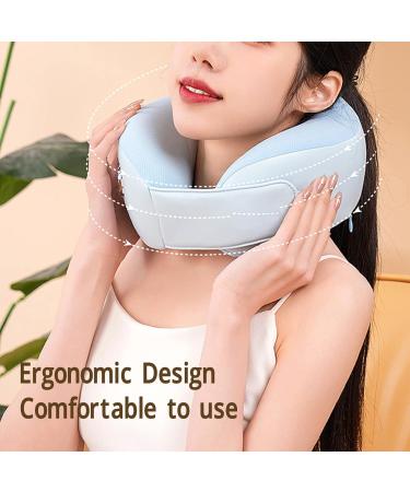Wireless Travel Snack Pillow Massager - Intelligent Neck Support with 4 Modes & Hot Compress for Home & Trips - Buy Online on GoSupps.com