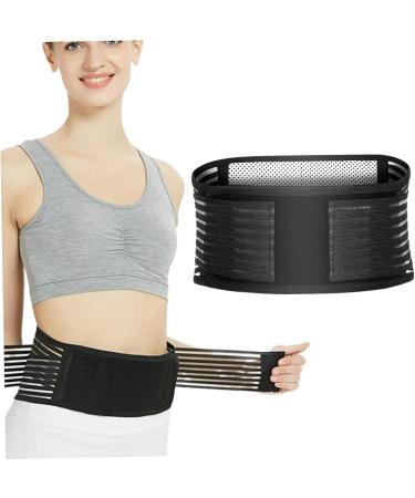 Back Support Belt for Men and Women Self Heating Supportive Lower Back Brace XXL Breathable Lumbar Support Belt with Straps Back Belt - Buy Online on GoSupps.com