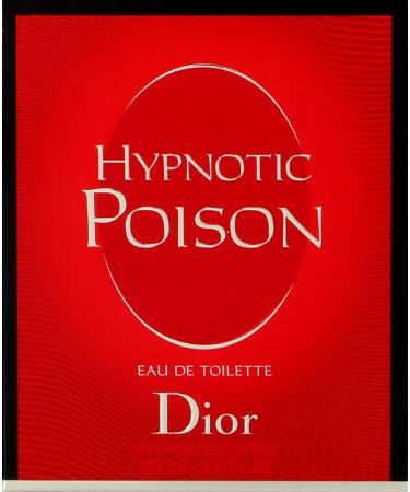 Hypnotic Poison by Christian Dior for Women 3.4 oz Eau de Toilette Spray 3.4 Fl Oz (Pack of 1) - Buy Online on GoSupps.com