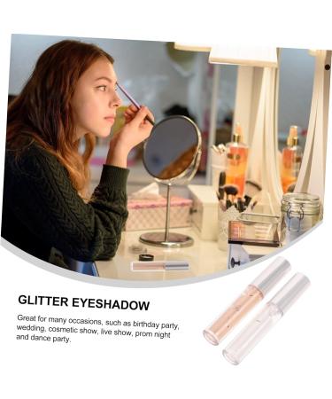 FOMIYES Women Glitter Eyeshadow 10 Pcs Liquid Eyeshadow Highlighter White Makeup Eye Makeup Tools Glitter Powder Miss Shine - Buy Online on GoSupps.com